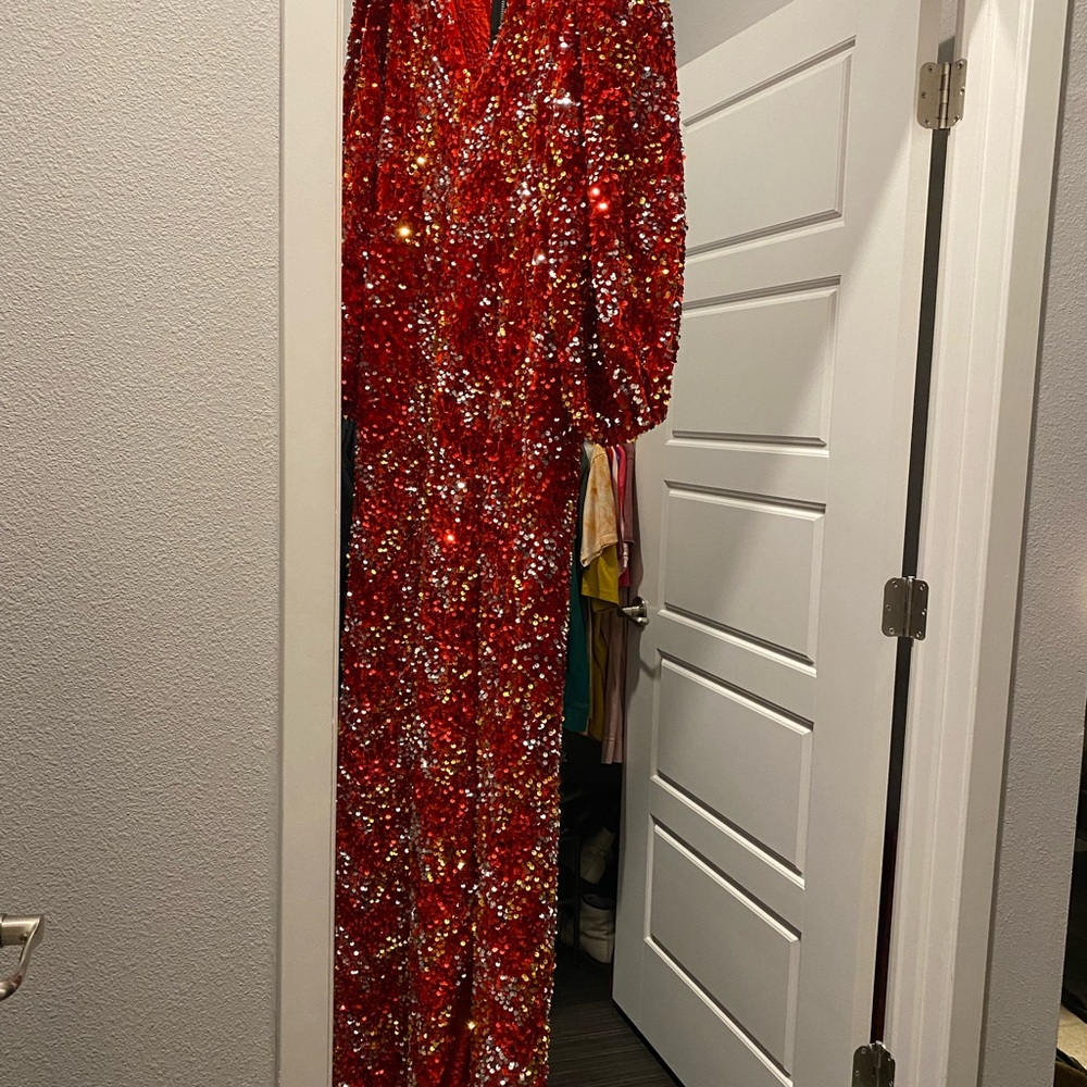 Custom Made Sequin Dress - Picture 4 of 7